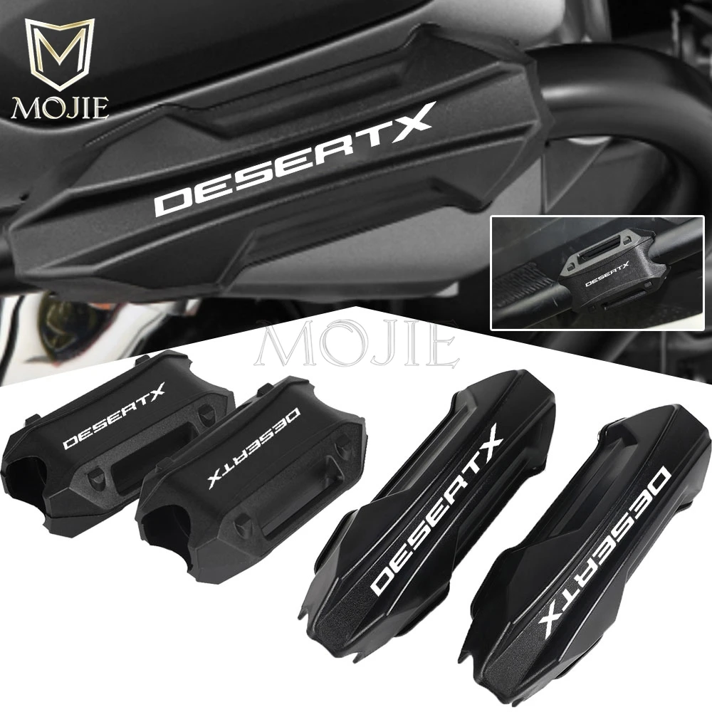 

For Ducati Desert X DESERTX 2021 2022 2023 2024 2025 Motorcycle Accessory 25mm Crash Bar Bumper Engine Guard Protect Block Cover