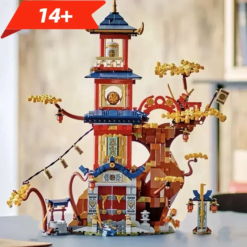

NEW Series Mic Creative 71795 Temple Energy Core Kit Brick Toy Boy Children's Birthday Christmas Gift