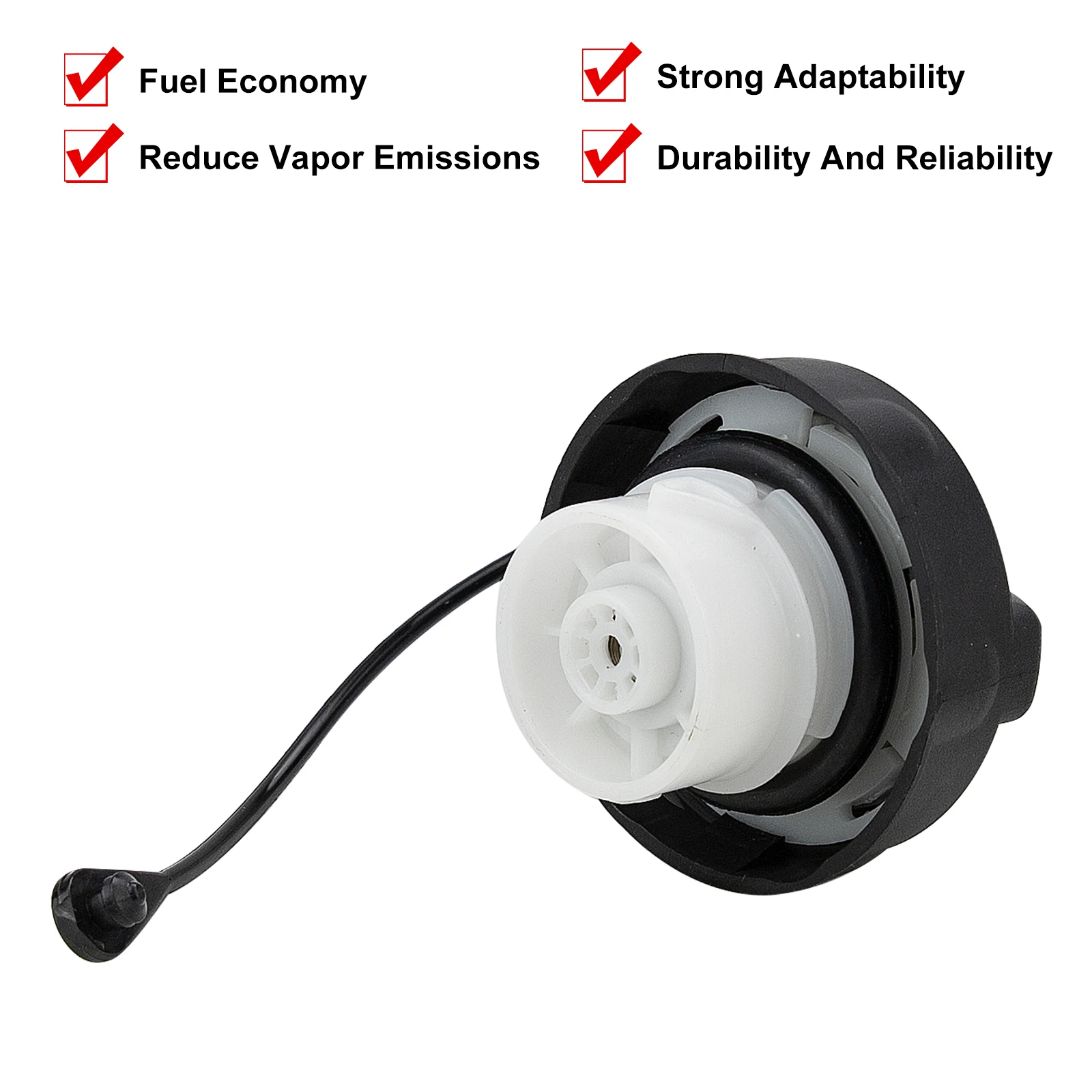 Fuel Tank Cap Gas  Filler Cover 52030377AB 5278632AG For Jeep Patriot Wrangler Grand Cherokee Chrysler Town Country Dodge Ram