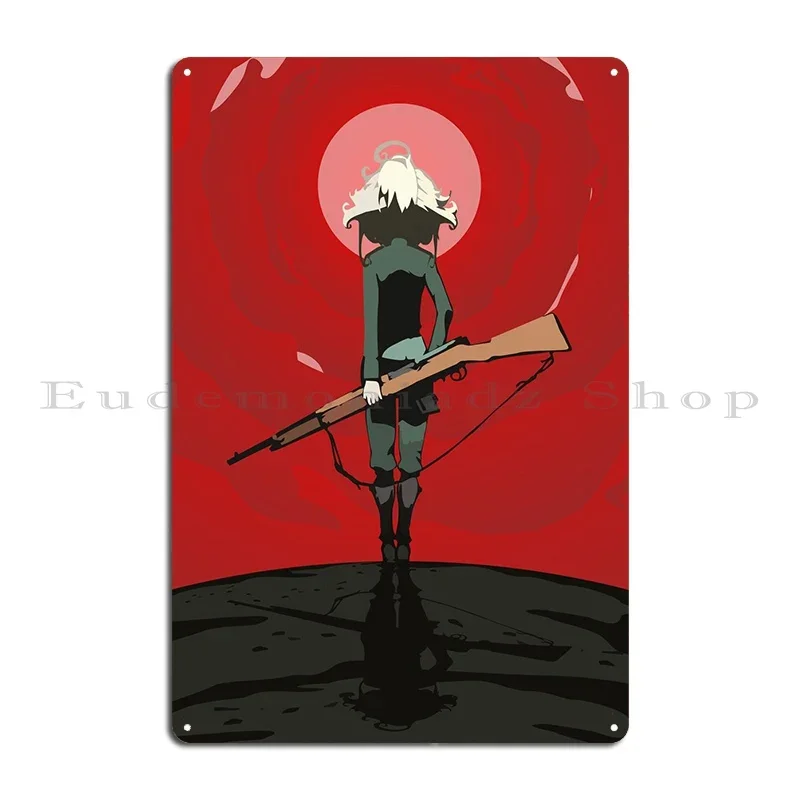 Tanya Metal Plaque Mural Mural Garage Wall Decor Character Tin Sign Poster
