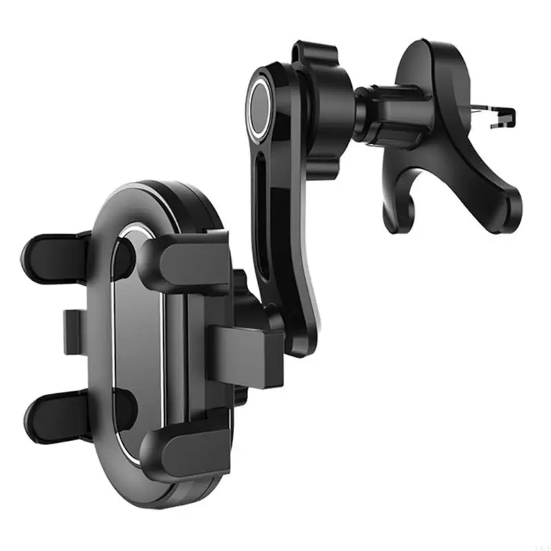 Y4UE Car Mount Accessories Air Vent Outlet Clamp Stand Bracket Auto Phone Holder Clip