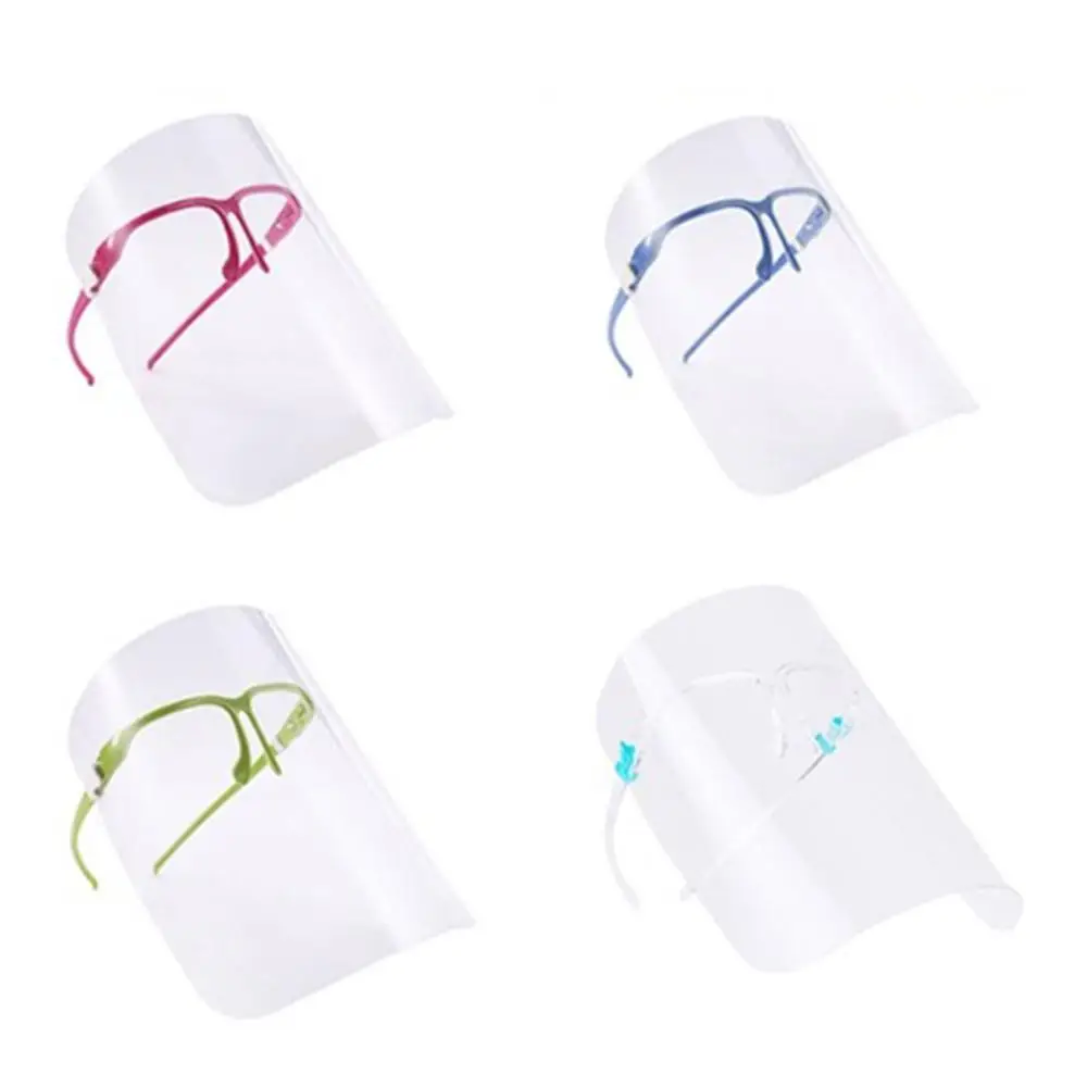 1/2/3PCS Anti Droplet Splash Dust Full Face Covering Mask Visor Shield Transparent Mascarillas Masque Kitchen Anti-oil Shield