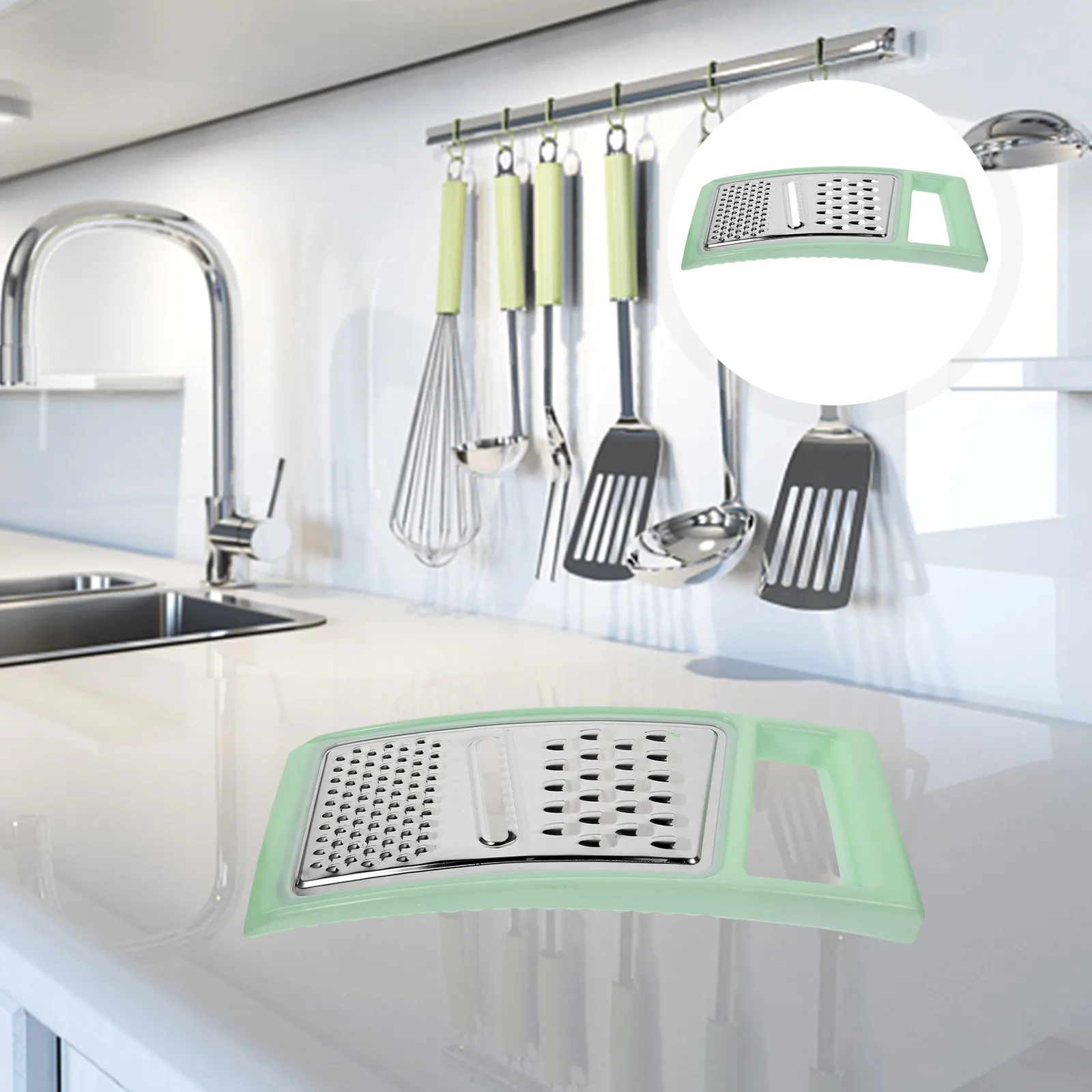 

Stainless Steel Vegetable Multi-Function Kitchen Cutting Tool Carrot Slicer Light Efficient Slicing Grating