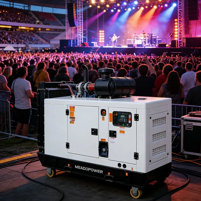 Customized Automatic Transfer Switch 5500W Diesel Power Generator for Household Emergency