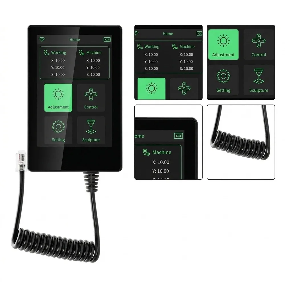 Engraving Display TFT35 3.5-inch Touchscreen Display Panel for CNC For Engraving Machines Works with DLC32 MAX PRO