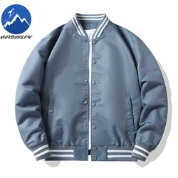 2025 New Thickened Baseball Suit Coat Men's Hip-hop Street Loose Windproof Motorcycle Jacket Autumn and Winter Unisex Warm Parka