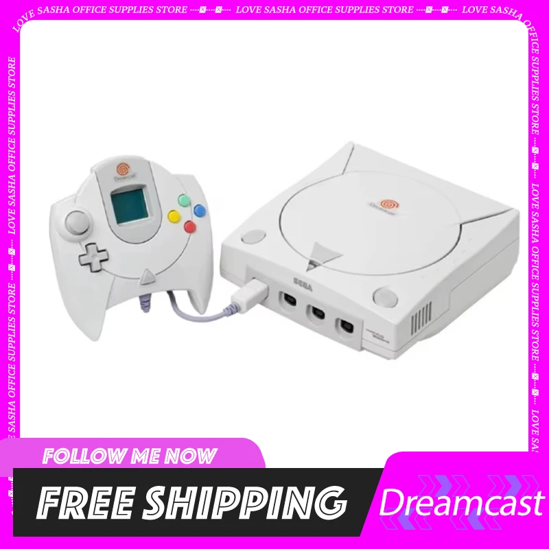 Dreamcast Dc Game Machine 128g 64g 32g Gdemu Retro Game Console 95% New Dreamcast Dc Hard Disk Drive Customize Console Hdd Game