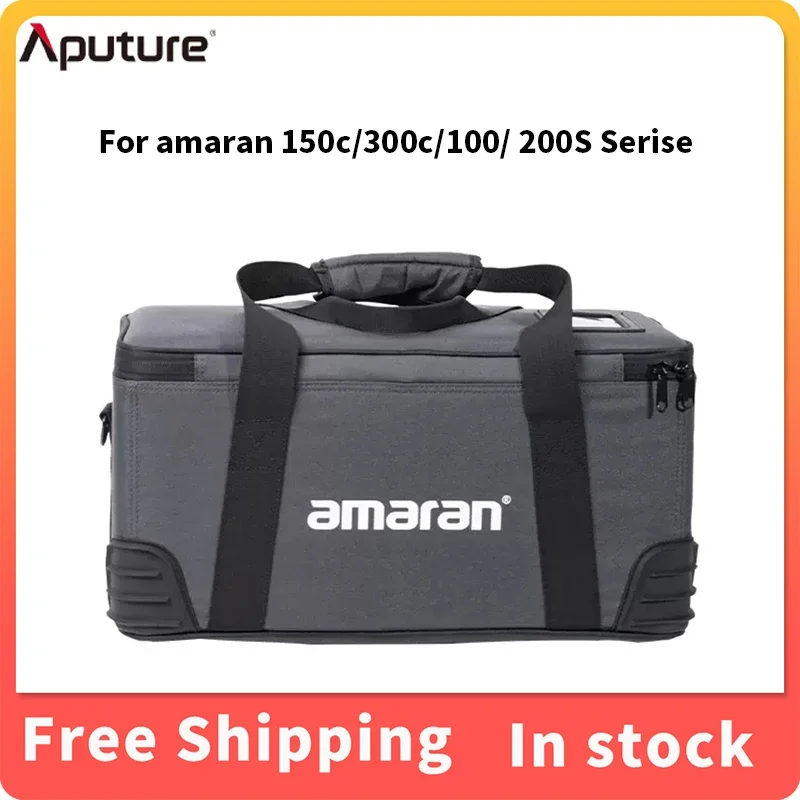 Aputure Multifunctional Photography Storage Light Bag for Battery Aputure Lighting 100DS 100XS 150C 300C DSLR Camera