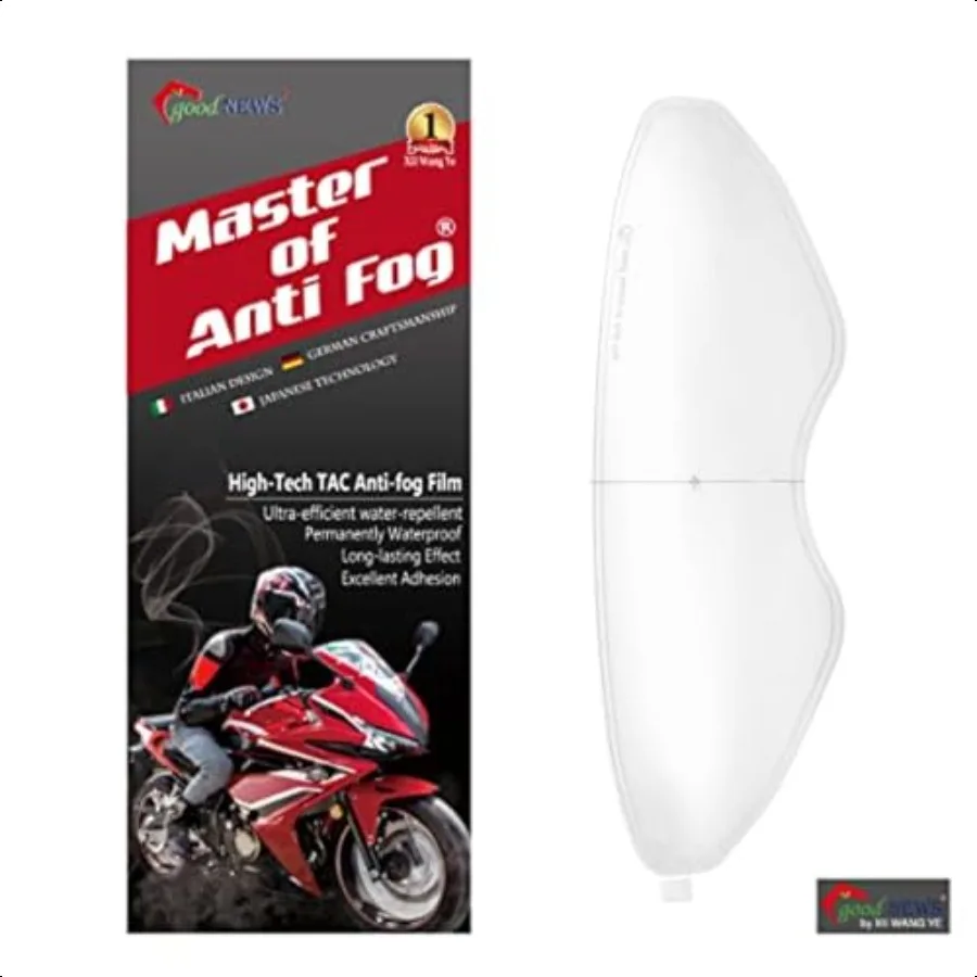 

XII WY Universal Motorcycle Full Face Helmet Shield Anti Fog FilmClear Visor Lens Insert Fog Resistant Waterproof Sticker 12.99