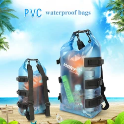 Dry Bag Waterproof for Women Men Translucent Lightweight Dry Backpack Storage Bags for Travel,Swimming,Boating,Kayaking,Camping