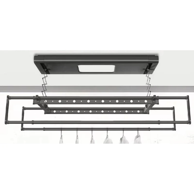 OEM Smart Home Folding Ceiling Lifting Electric Clothes Drying Rack For Bathroom Balcony Wall