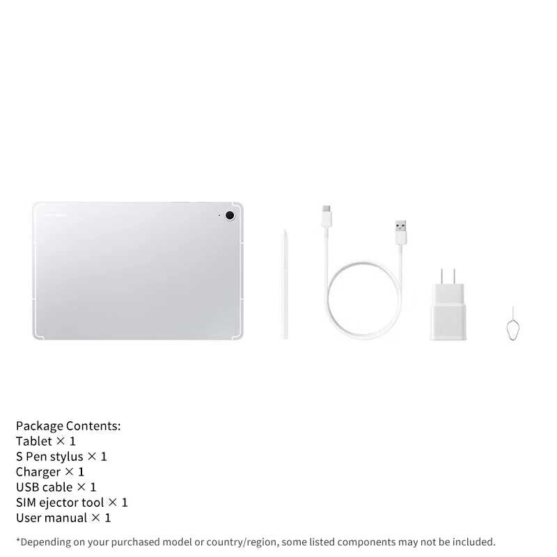 2025 Nuovo tablet SAMSUNG Galaxy Tab S10 FE con S Pen 8 + 128 GB WIFI Vision 2-2.2K10.9 pollici Schermo LCD 90 Hz Wi-Fi AI