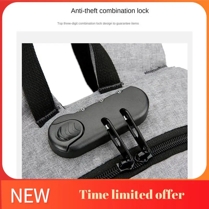 

A42T-Портативная водонепроницаемая сумка-органайзер с защитой от кражи для переноски ноутбука, черная