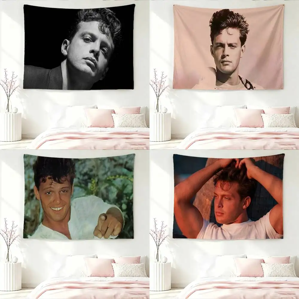 L-Luis Miguel Singer Flag Outdoor Decorations for Bedrooms Home Decor Items Banners Tapestry