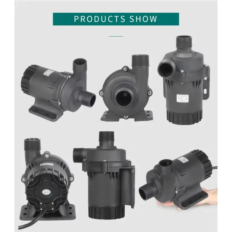 2026 Hot！ 24V DC85E Brushless DC Circulation Pump PWM Speed Control for Industrial Equipment Cooling Solar Water System