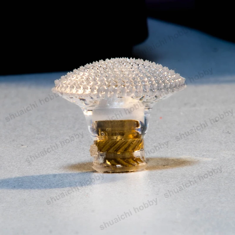 1 paar M3 M4 Joystick Kappe Spike Nicht-Slip Grip Abdeckung für RC FPV Drone Fernbedienung Transparent Harz rocker Kappe Stick Top