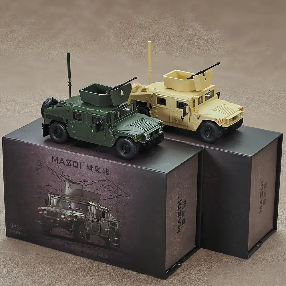 

1:64 Hummer H1 Armored Car SPM-2 Tiger Alloy Car Diecasts & Toy Vehicles Car Model Miniature Scale Model Car For Children