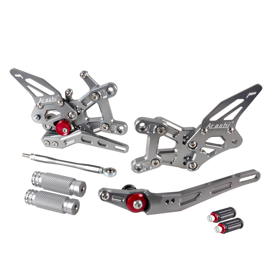 دراجة نارية CNC قابل للتعديل الخلفية مجموعة Rearsets مسند القدمين مسند القدم لهوندا CBR1000RR-R-SP 2021-2025 #5
