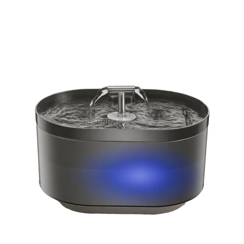 

Automatic Pet Feeder Water Fountain Stylish 2L Plastic Cat Water Bowl Dispenser Super Silent for Small Animal Food Water Serving
