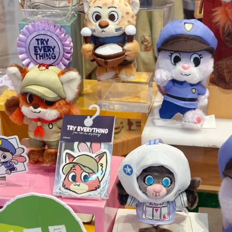 حار أصيلة ديزني Zootopia ليتل دريمز سلسلة أفخم المفاتيح أفضل بيع جودي نيك حقيبة سحر لطيف زوجين قلادة لعبة الهدايا #3