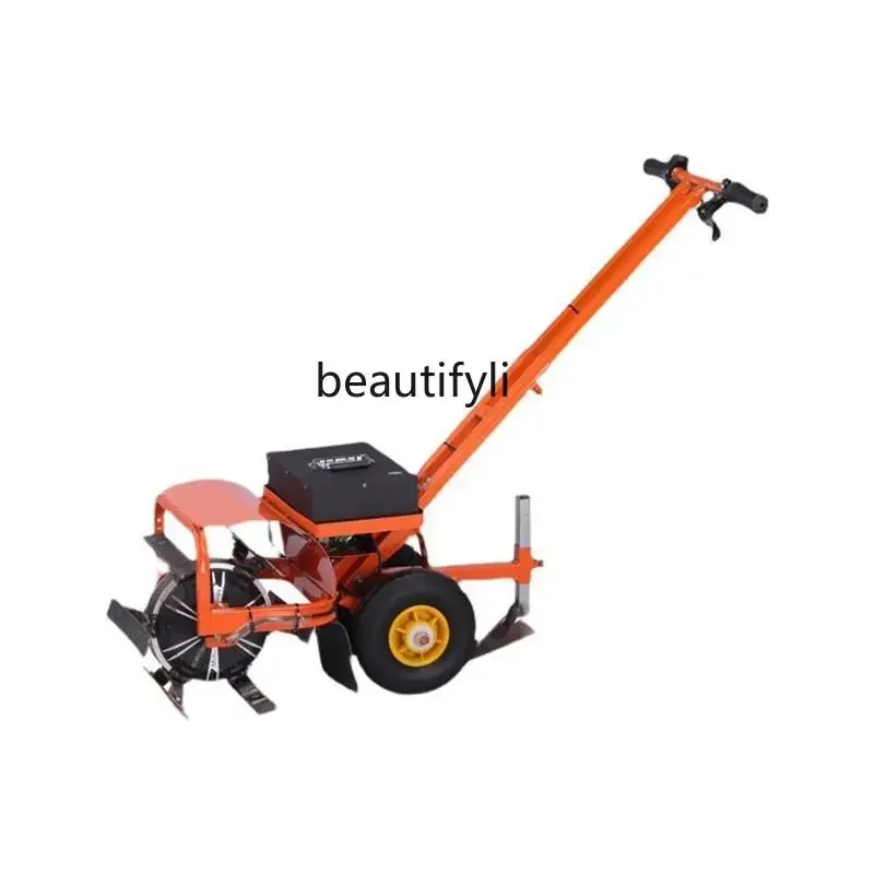 NQSmall weeding, soil loosening and trenching machine, weeding integrated machine, charging, small agricultural, micro-tiller