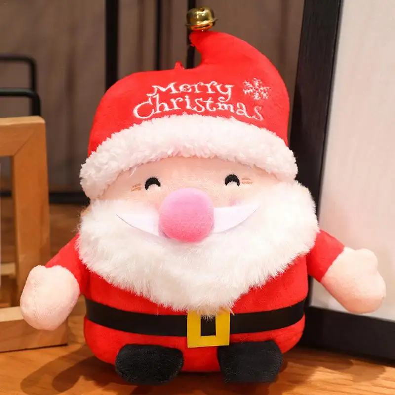 น่ารักชุดคริสต์มาสตุ๊กตาSanta Claus Elk Plushของเล่นตุ๊กตาของเล่นสําหรับเด็กผู้หญิงXmasของขวัญDecor Props