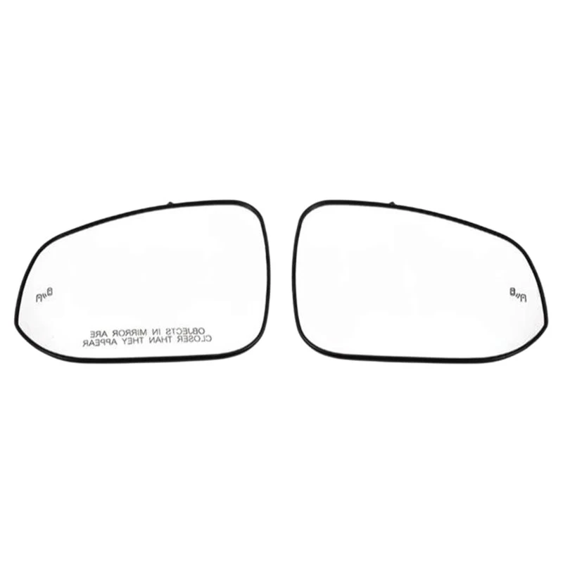 ABTD-Rearview Mirror(Left) 89791-0E351 897910E351 For Toyota RAV4 Hilux Surf 4Runner Blind Spot Heating Functionality 2Pcs