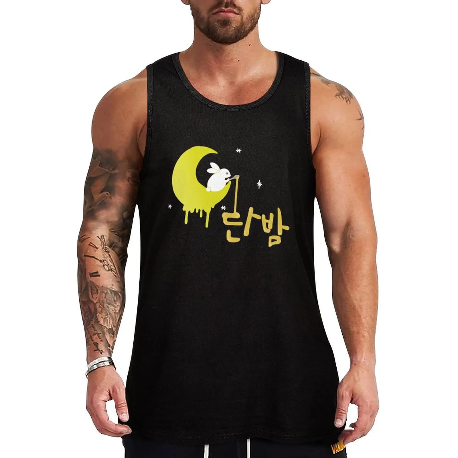 Itaewon class Classic Tank Top Sleeveless top t-shirts man