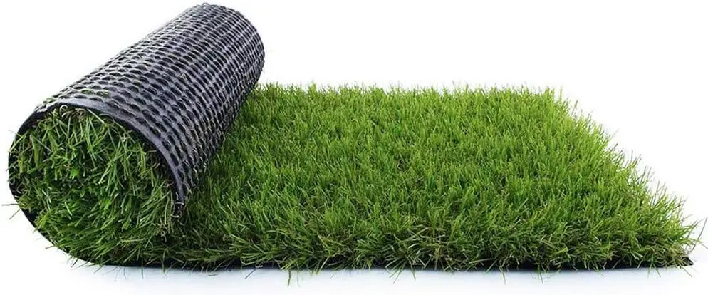 Custom Artificial Grass Turf 1.38" - Realistic Fake Lawn for Dogs, Patio, Indoor/Outdoor Use with Drain Holes
