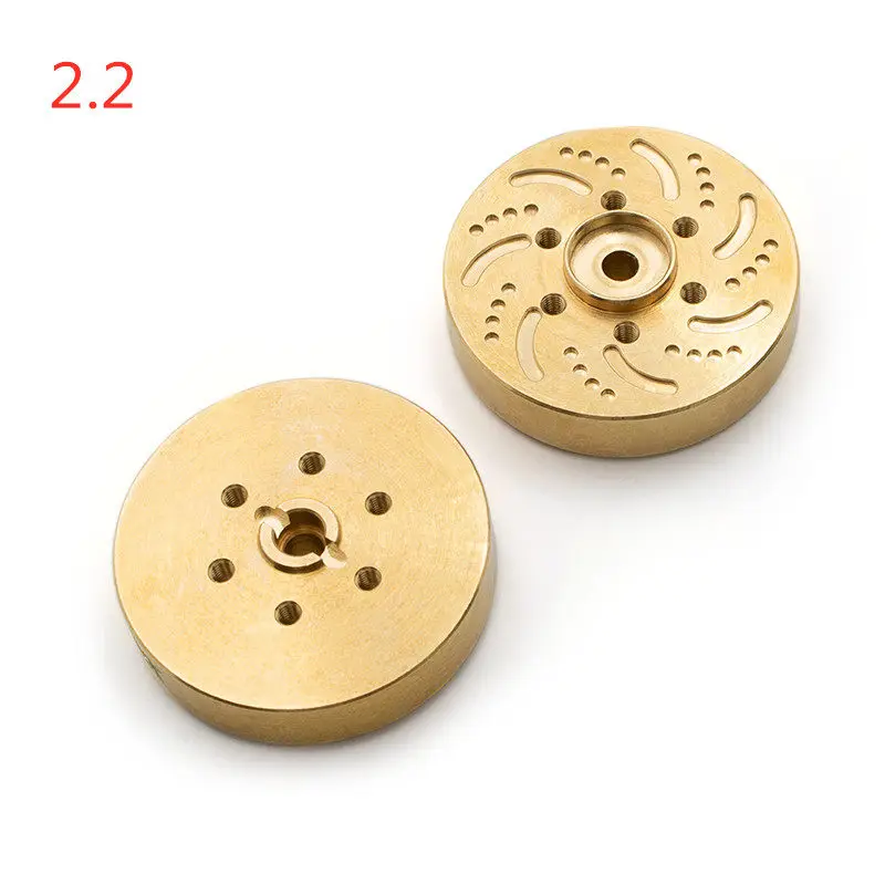 

KYX RC model car 1.9 2.2 copper counterweight SCX climbing car hexagonal integrated wheel hub counterweight block