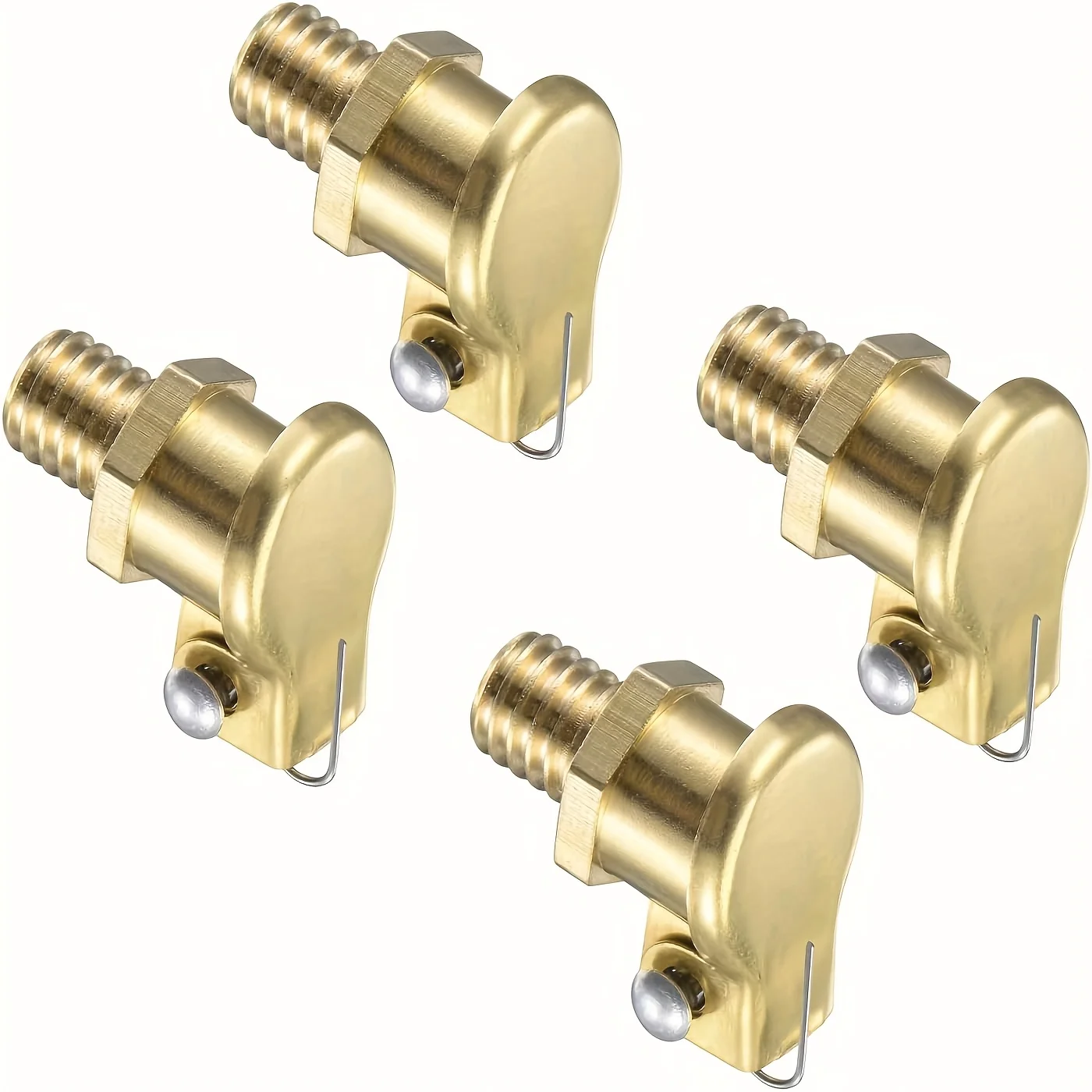 5 قطعة الثقيلة المعادن الربيع الشحوم كأس النفط قبعات M6x1 الموضوع الذهبي إنهاء قبعات دائم النفط الحاويات مزيتة الملحقات