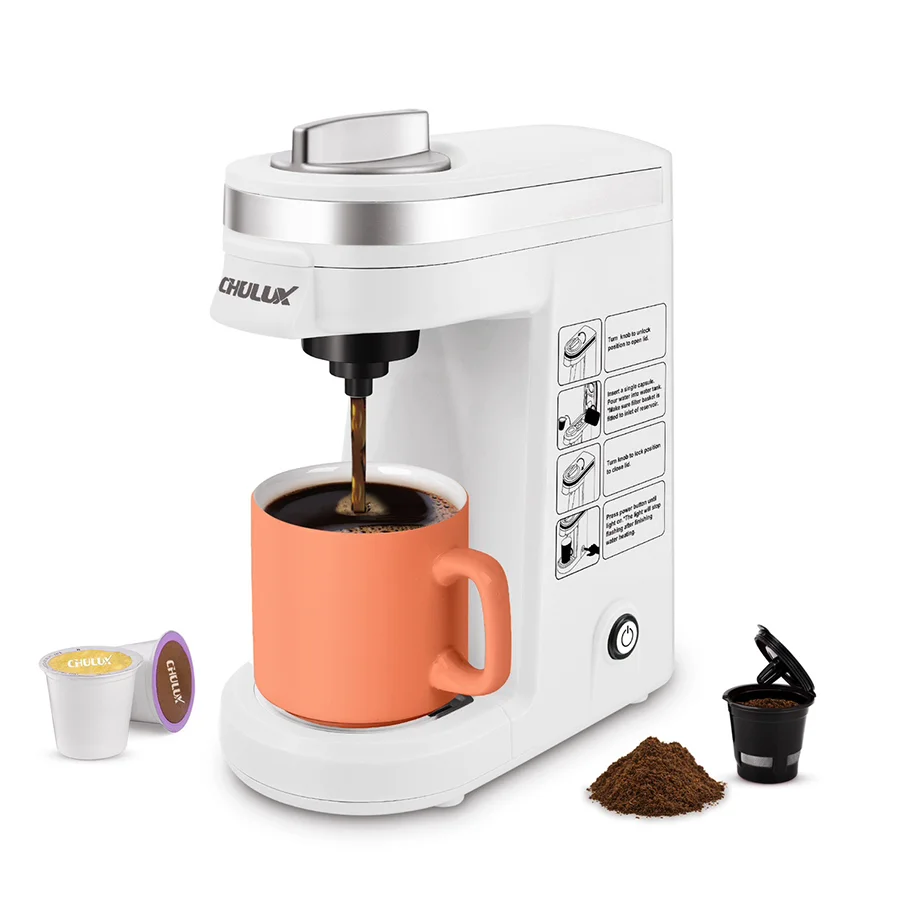 New Capsule Coffee Machine Kcup Automatic Small Household Portable Office Universal Coffee Powder Machine American