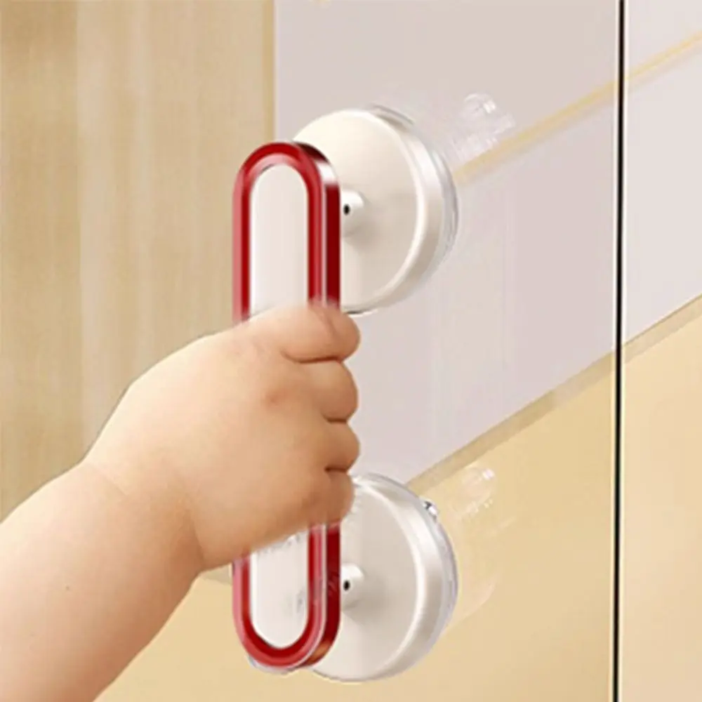 

No Drilling Required Suction Cup Door Handle Strong Adhesion Easy Install Powerful Vacuum Suction Handle