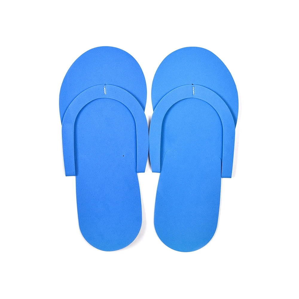 12 Pairs Eva Disposable Pedicure Slippers Foam Pedicure Sandals Spa Pedicure Flip Flops Pedicure Shoes for Women Salon Nail Spa