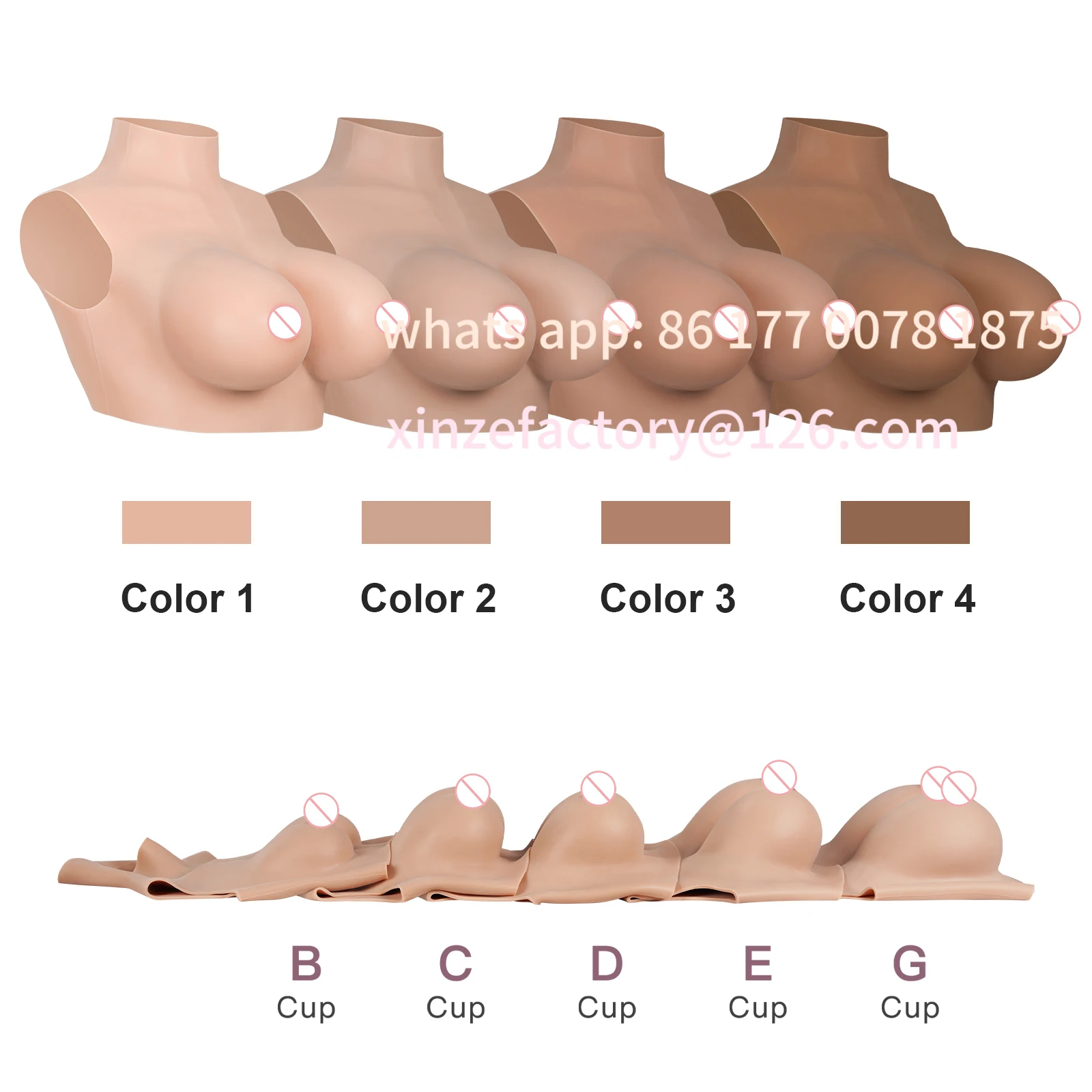 Customizable Silicone Breast Forms Boobs Sissy Fake Chest Male To Female Breastplates for Mastectomy Transvestite