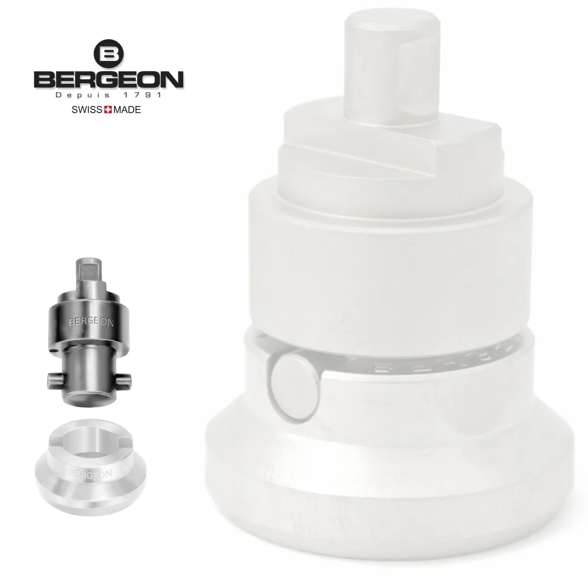 BERGEON 5538-T Mounting Adapter for R-x & B-ling Dies 5700 and MSA07.320 Series Opener