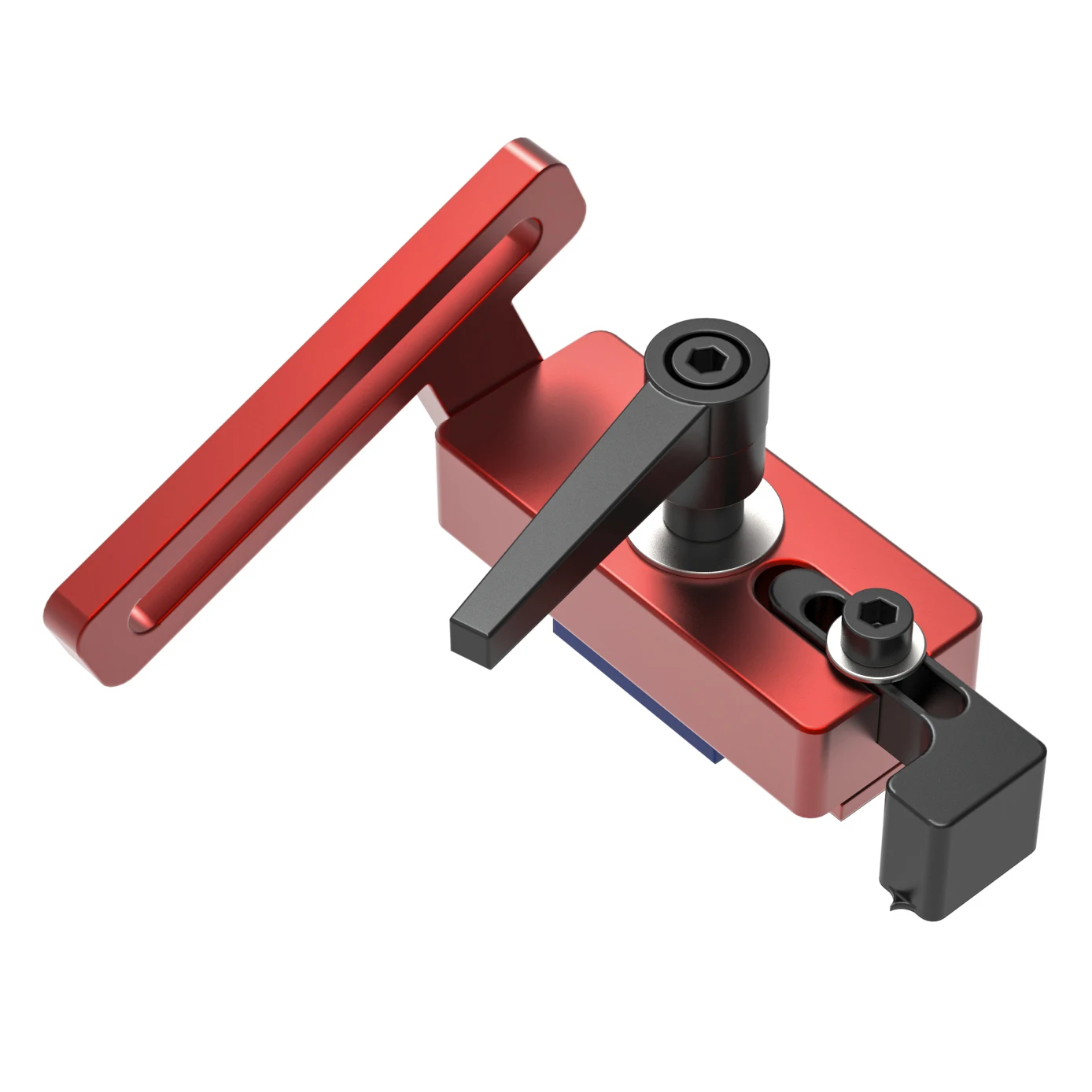 45ประเภทอลูมิเนียมอัลลอย Miter Track หยุด45Mm T-Track T-Slot Miter Track Limiter ไม้อุปกรณ์เครื่องมือ