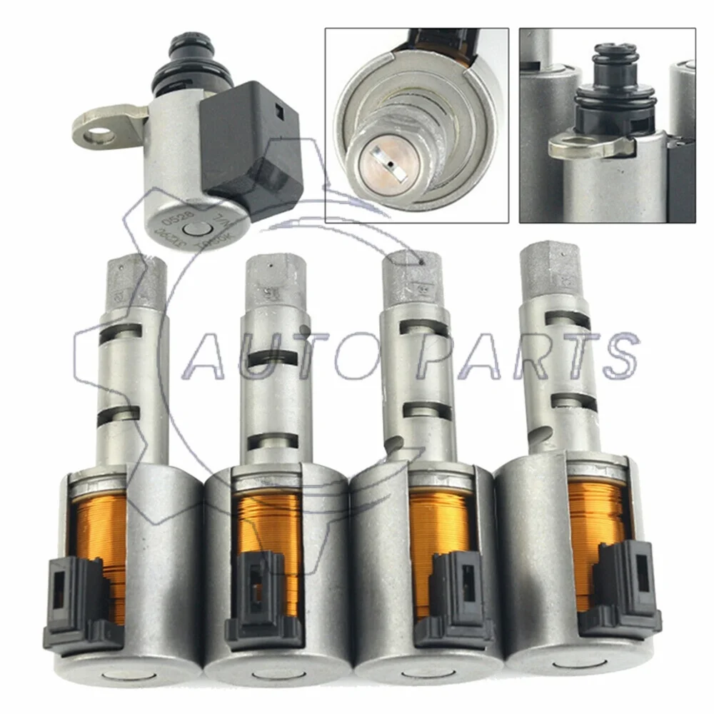 STPAT 5PCS RE0F11A JF015E CVT Automatic Transmission Solenoid Kit For Nissan Sentra Versa Chevrolet Spark Suzuki Swift 2012-2015