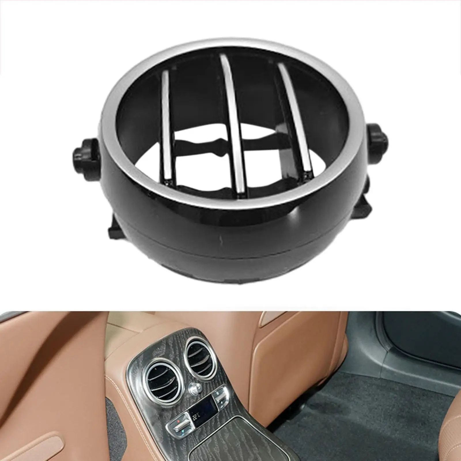 Car Air Vent Grille Air Outlet Deflector for Mercedes Benz E Class W213 Center