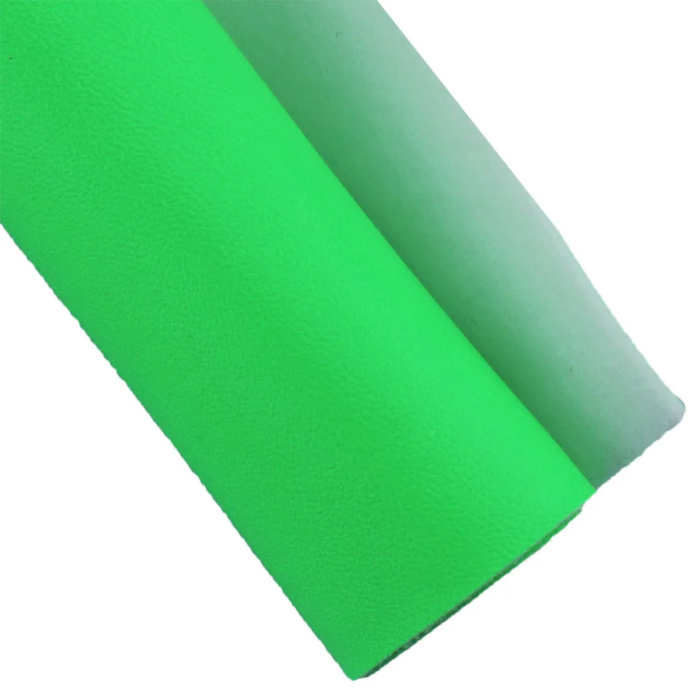 30x132cm Roll Neon Green Pink Soft Smooth Faux Synthetic PU Leather Fabric For Handbags Bows Sewing Craft DIY BH471