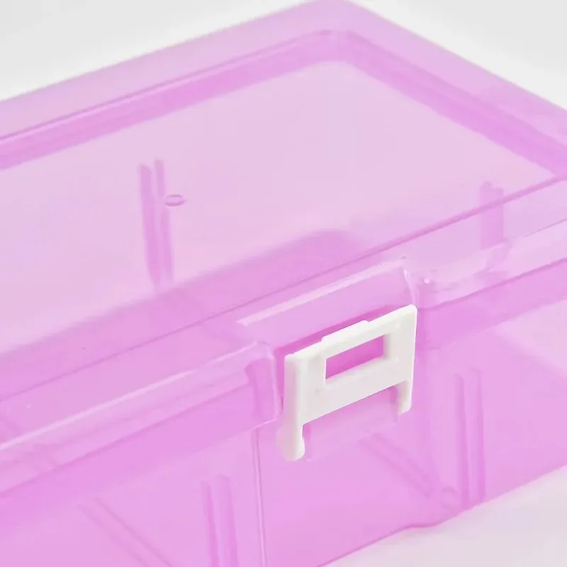 Transparent Plastic Storage Boxes For Jewelry Hardware Accessories Small Items DIY Crafts Cosmetics image 4