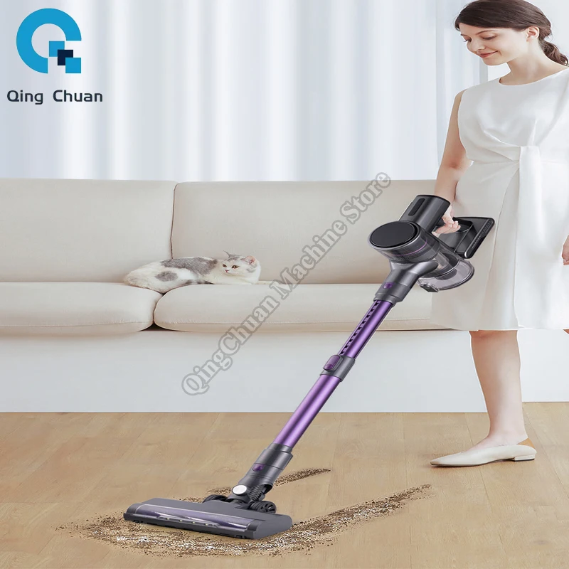 Vacuum Cleaner Household Hand Held High Performance Brushless Motor High Power Carpet Cleaning Wireless Dry Vacuum Cleaner