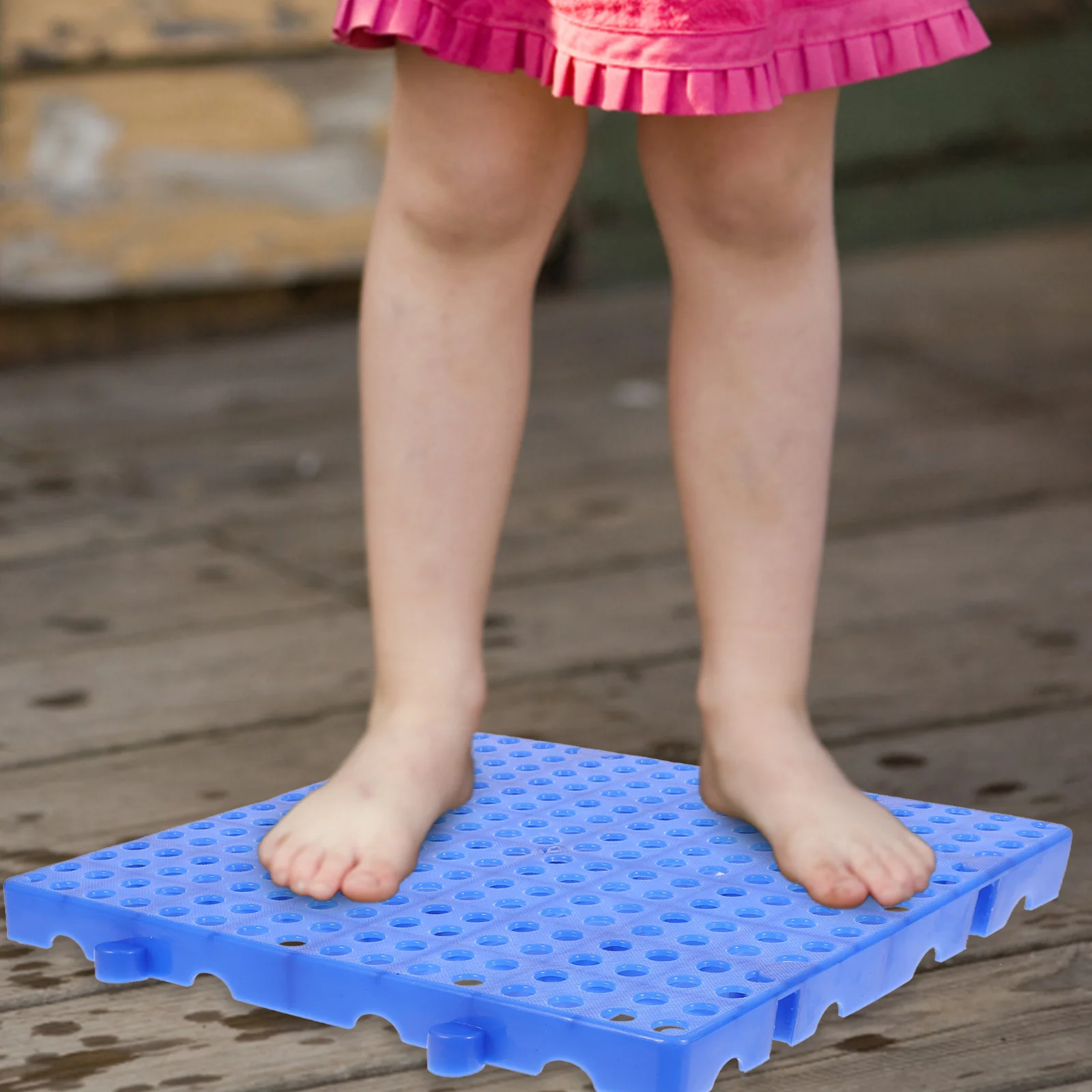 

4 шт. пластиковых напольных плиток для террасы, сада, балкона, уличные напольные покрытия, модульные коврики, износостойкие, нескользящие