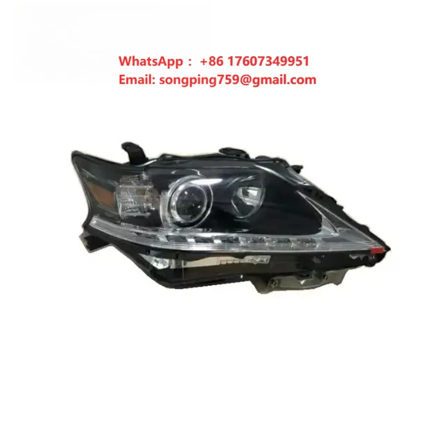 HAILED Car Three Lens Headlight Three Round Eyes Headlamp for Lexus RX200T RX300 RX350 RX450H 2012- 2015 2018 2019