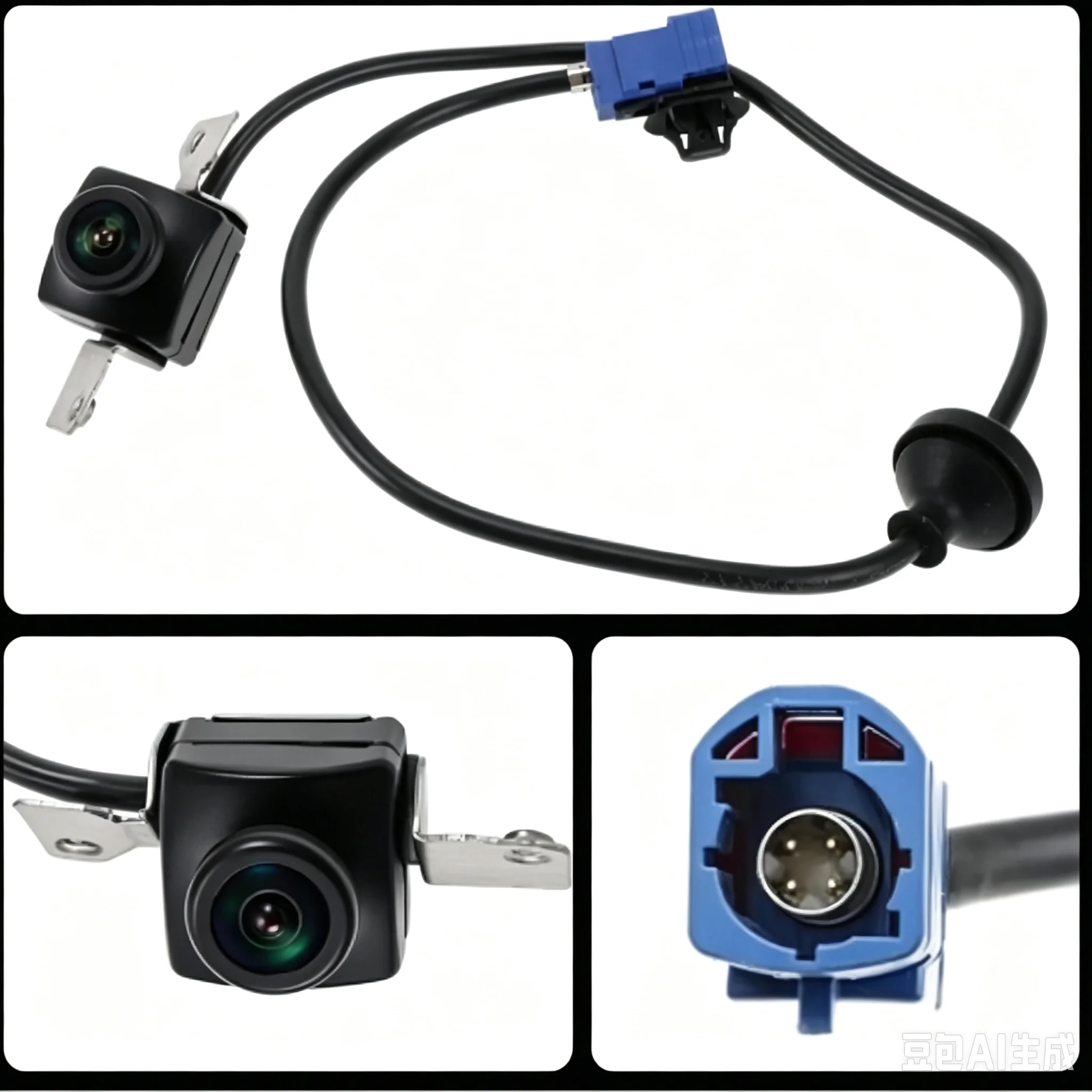 1061269‑00‑C Rear Reversing Backup Camera With Wiring Harness For Tesla Model S X 2016 2017 2018 2019 2020 Parking Assist Camera