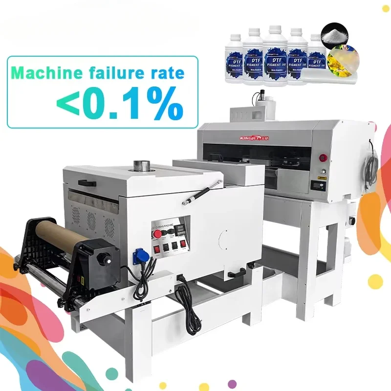 Kingjet inkjet printing machine impressora digital t shirt digital printing machine