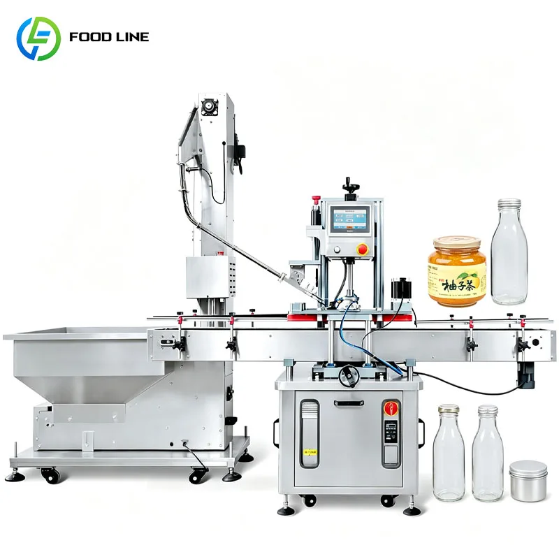 Automatic Bottle Capping Machine Screw Capper Rotary Equipment For Beverage Bottles Customized