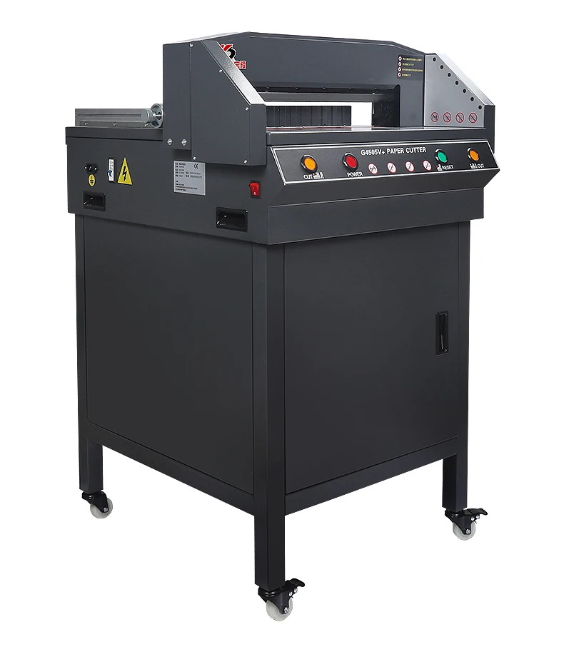 Electric Paper Cutter Paper Cutting Machine, Graphic and Text Tender Trimming Cutting Machine, 4505V+