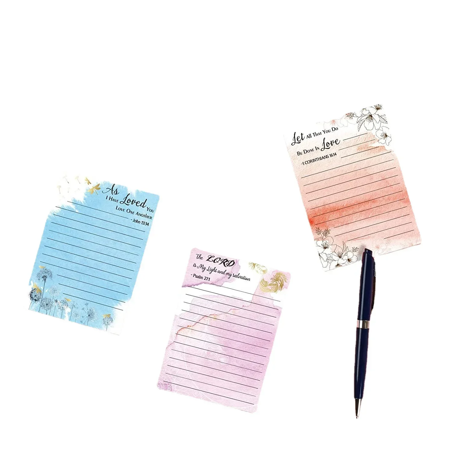 50Sheets Daily Weekly Month Planner Shopping Check List Portable Flowers MemoPad To Do List Sticky Notes Stationery Sticky Notes