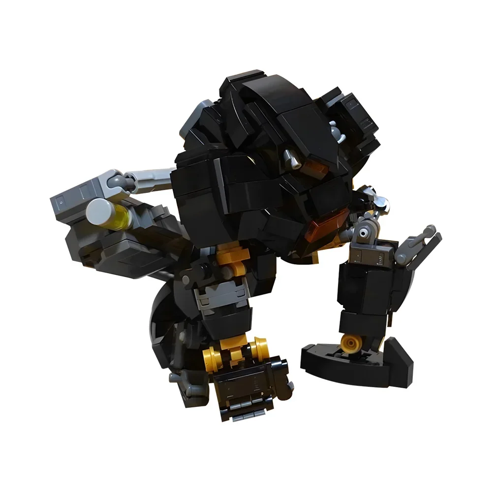 MOC PA-001 Marauder Power Armor v2 Building Blocks Sets Fighting Mecha Action Robot Brick DIY Puzzle Toy Gift For Kid